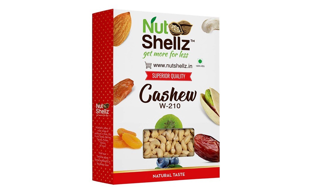 Nutshellz Cashew W-210    Box  2 kilogram